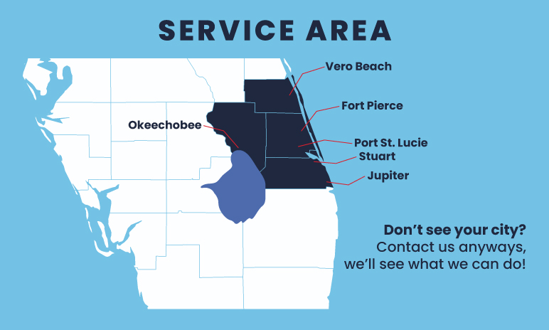 Map of Service Area
